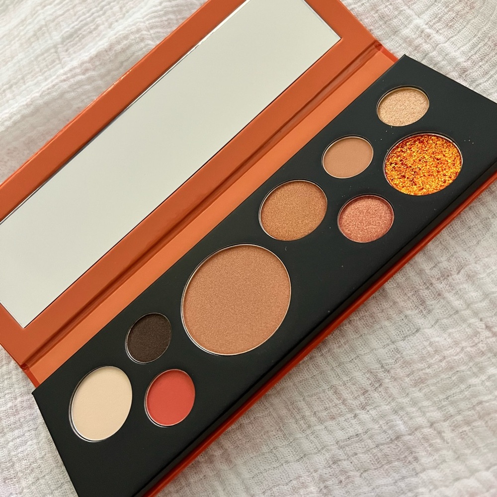 orange eyeshadow palette